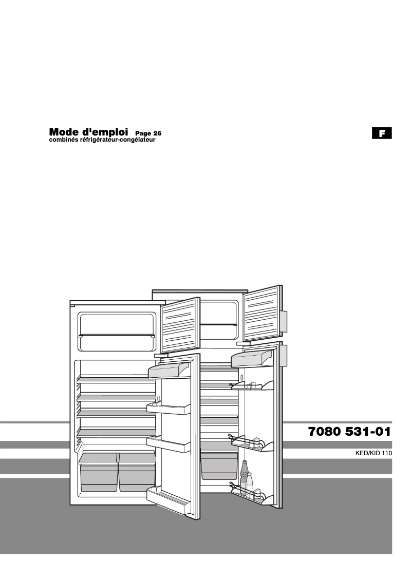 Page n°1 - Manuel utilisateur Liebherr KID 2212 Comfort