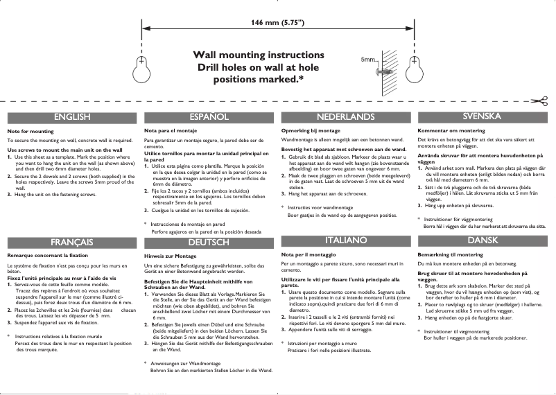 Page n°1 - Guide d'installation Philips BTM2056