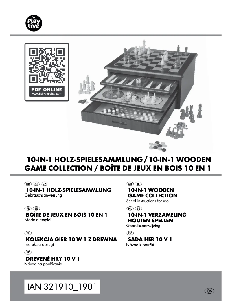 Page 1 de la notice Manuel utilisateur Playtive HG05262