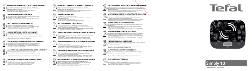 Image de la première page du manuel de l'appareil Simply 10 BC8000