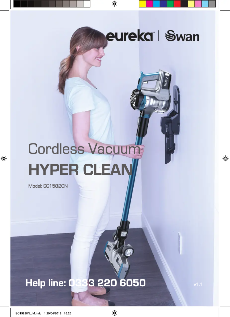 Image de la première page du manuel de l'appareil Lynsey SC15820