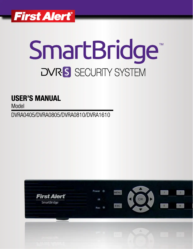 Page n°1 - Manuel utilisateur First Alert DCA8405-520