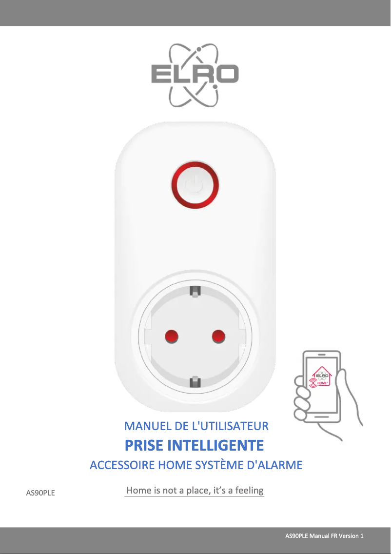 Página 1 del manual Manual de usuario Elro AS90PLE