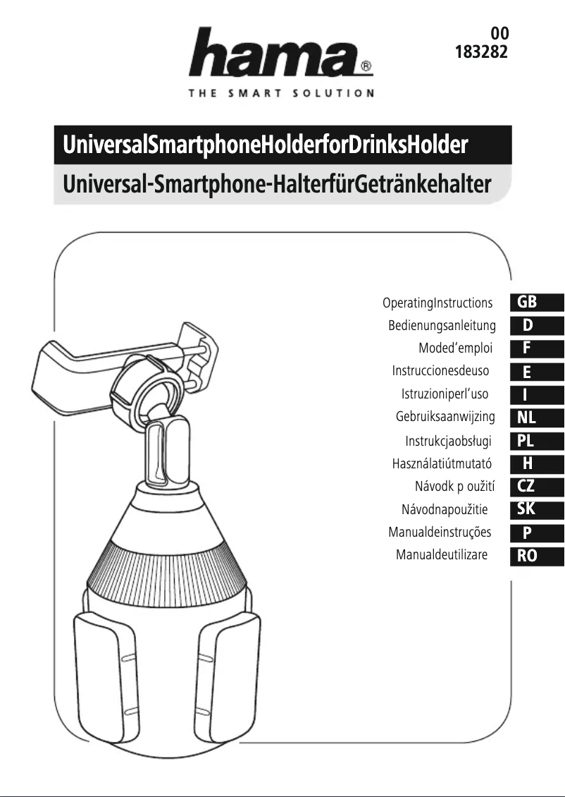 Image de la première page du manuel de l'appareil 00183282