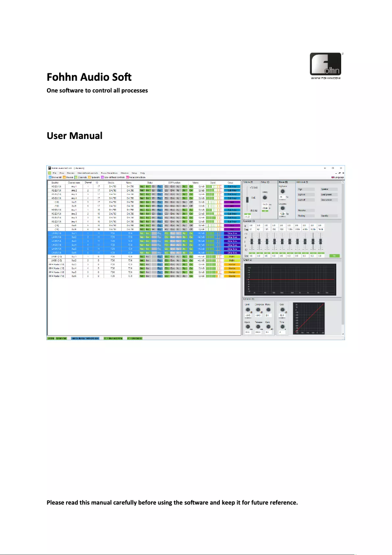 Page n°1 - Manuel utilisateur Atlas ALS-LFI450