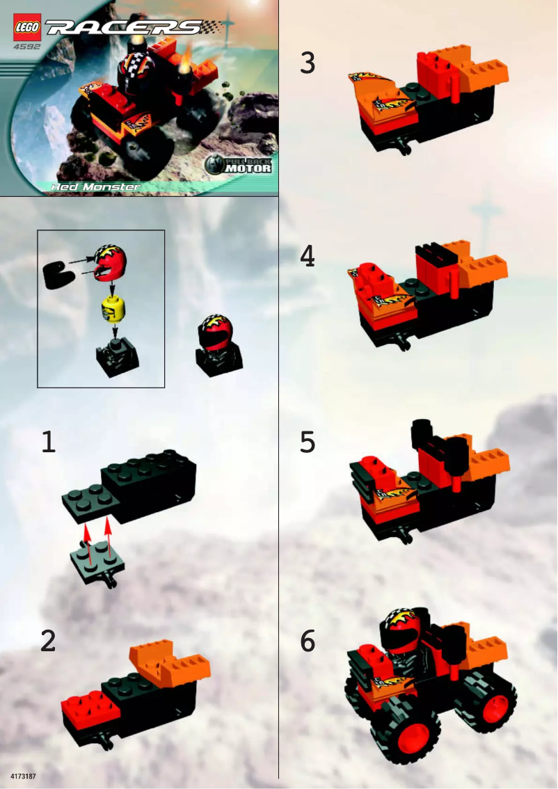 Image de la première page du manuel de l'appareil Racers 4592