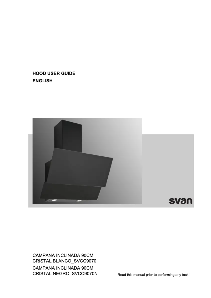 Image de la première page du manuel de l'appareil SVCC9070