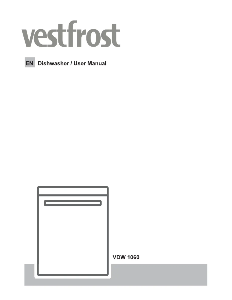 Page 1 de la notice Manuel utilisateur Vestfrost VDW 1060