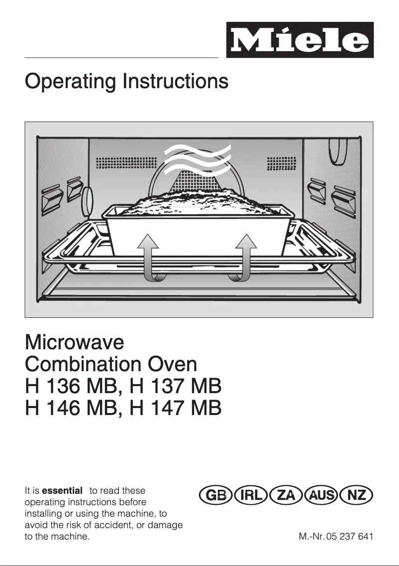 Page n°1 - Manuel utilisateur Miele H136MB