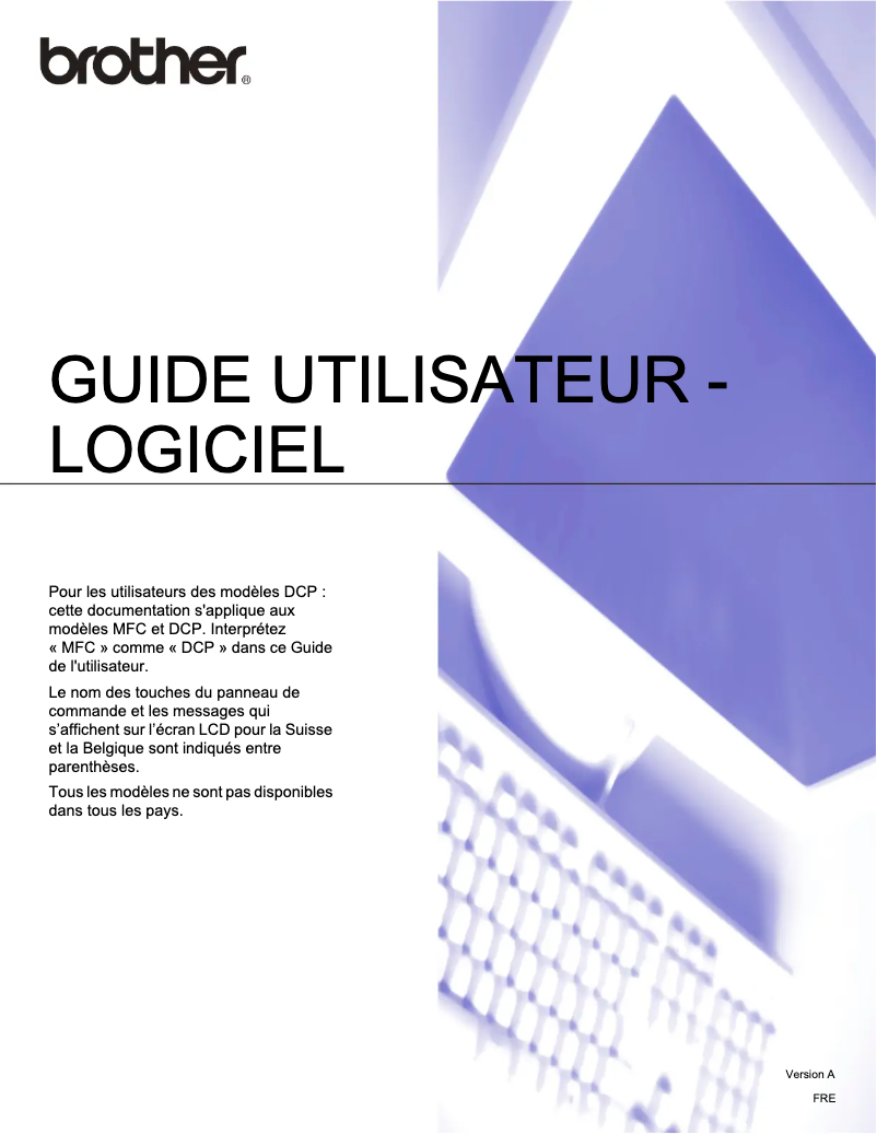Image de la première page du manuel de l'appareil MFC-J220