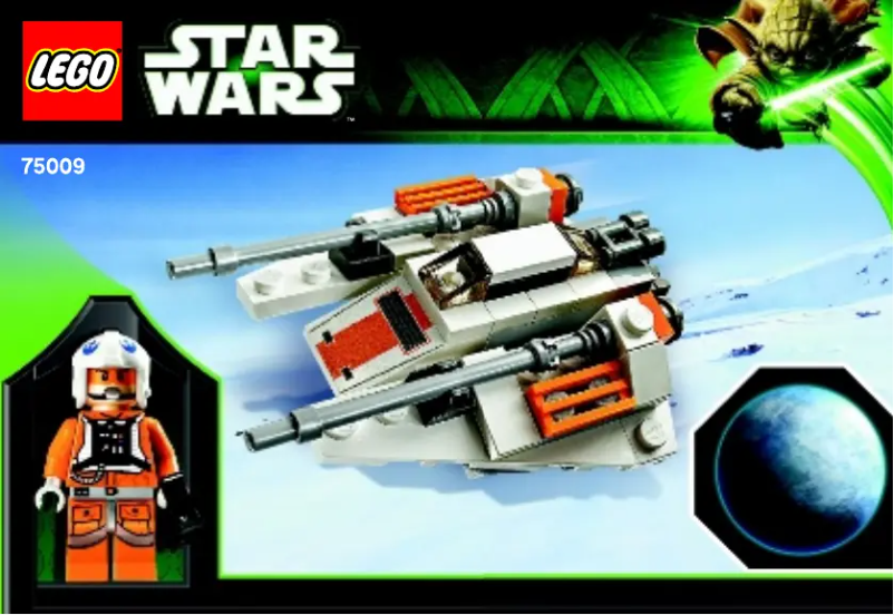 Page 1 of the manual User Manual Lego Star Wars 75009