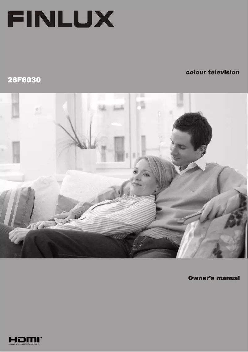 Page 1 de la notice Manuel utilisateur Finlux 26F6030
