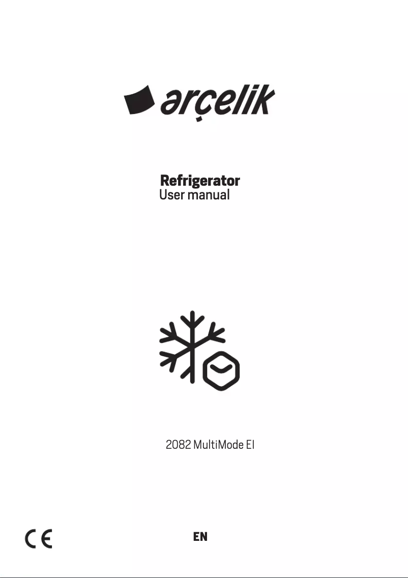 Page n°1 - Manuel utilisateur Arçelik 2082 Multimode EI