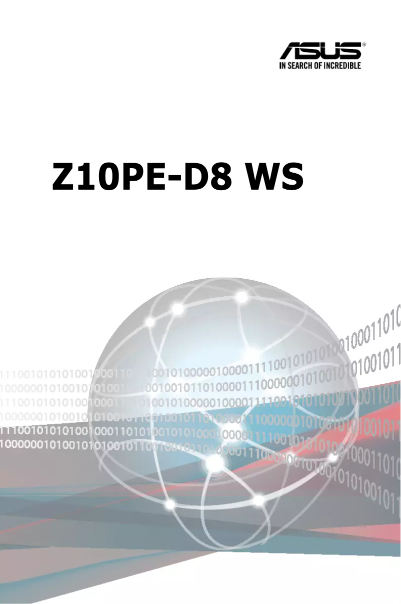 Page 1 de la notice Manuel utilisateur Asus Z10PE-D8 WS