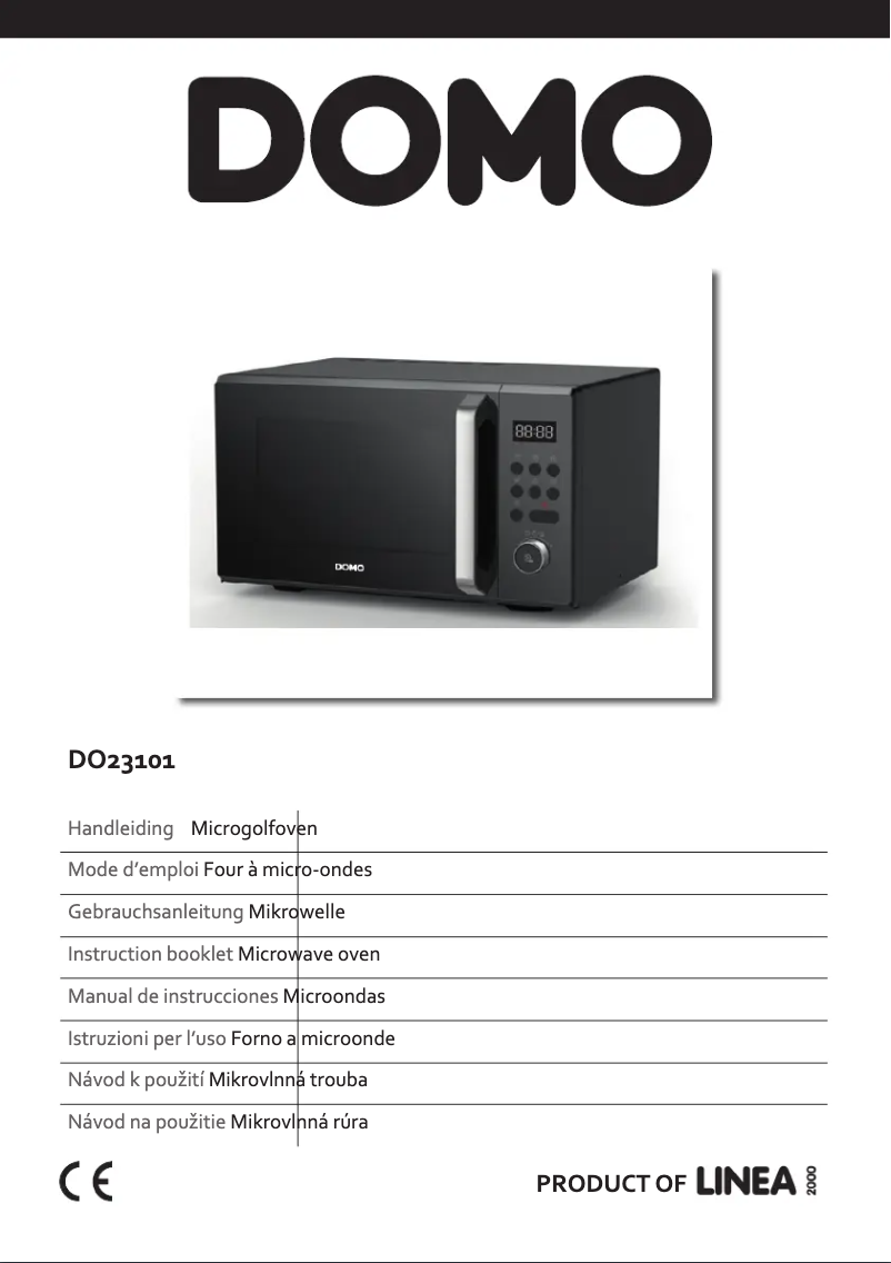 Page n°1 - Manuel utilisateur Domo DO23101