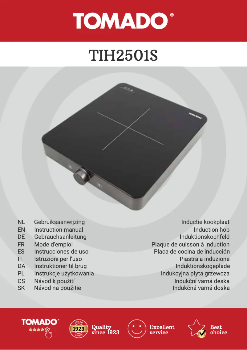 Page n°1 - Fiche technique Tomado TIH2501S