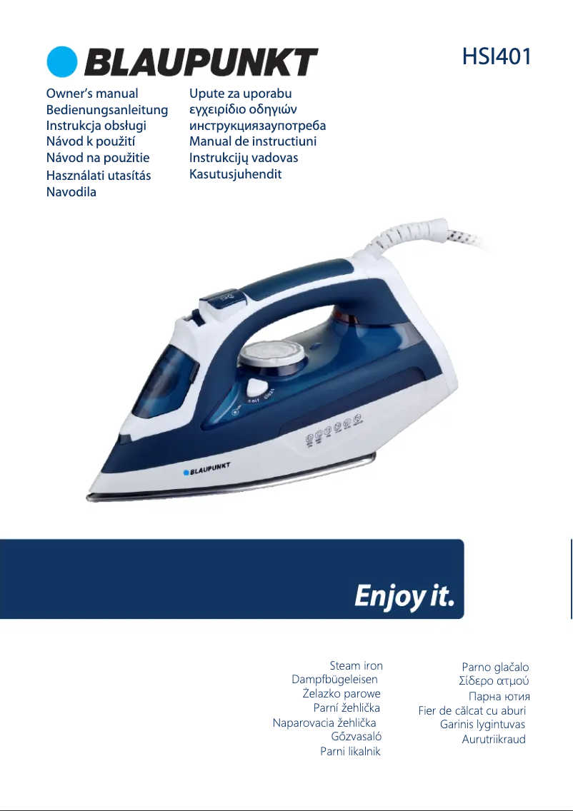 Page 1 de la notice Manuel utilisateur Blaupunkt HSI401