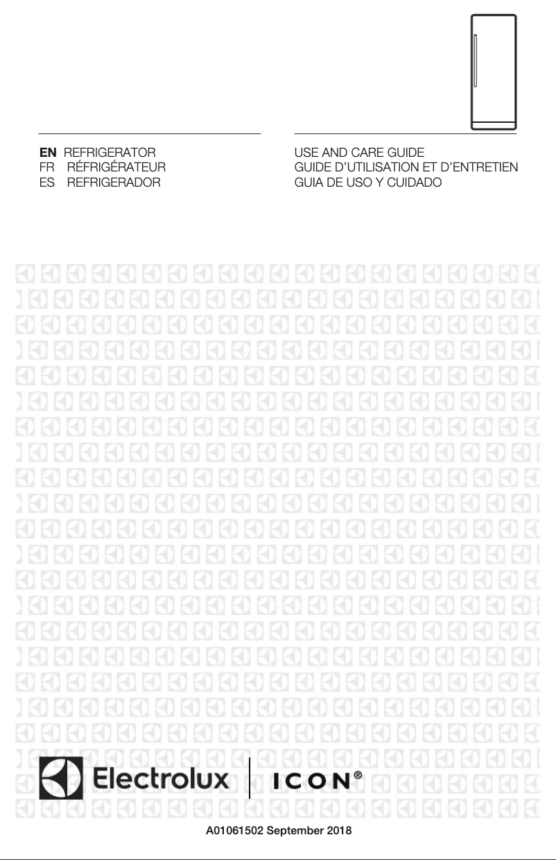 Page n°1 - Manuel utilisateur Electrolux E32AR85PQS