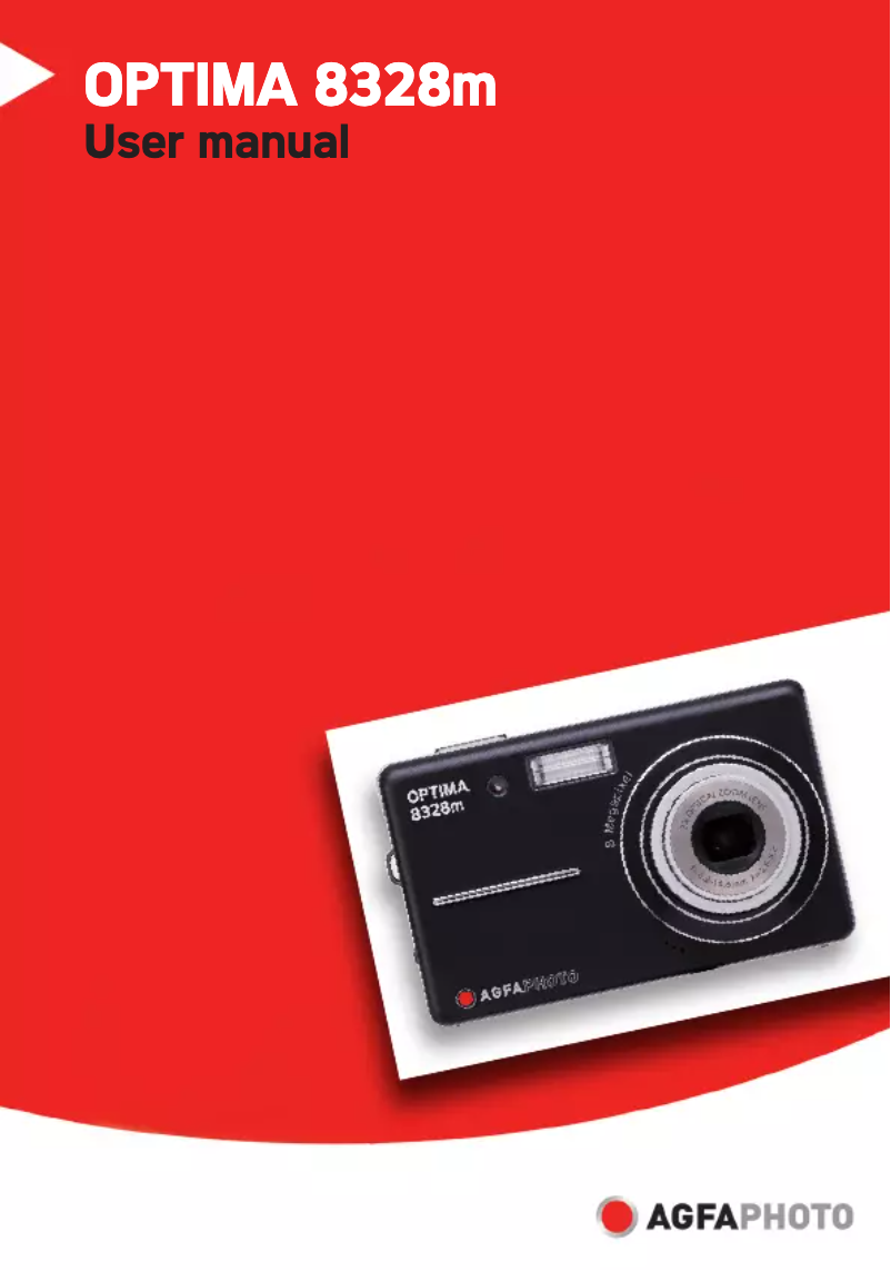 Page 1 de la notice Manuel utilisateur Agfa Optima 8328m