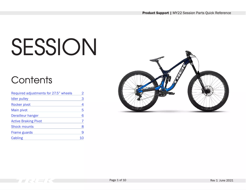 Image de la première page du manuel de l'appareil Quadro Session AL