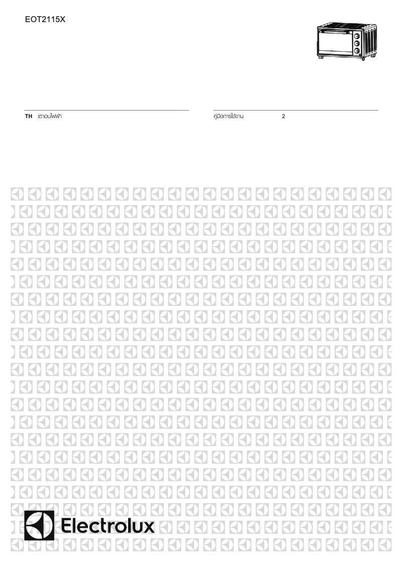 Page 1 de la notice Manuel utilisateur Electrolux EOT2115X