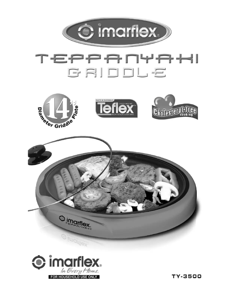 Image de la première page du manuel de l'appareil TY-3500