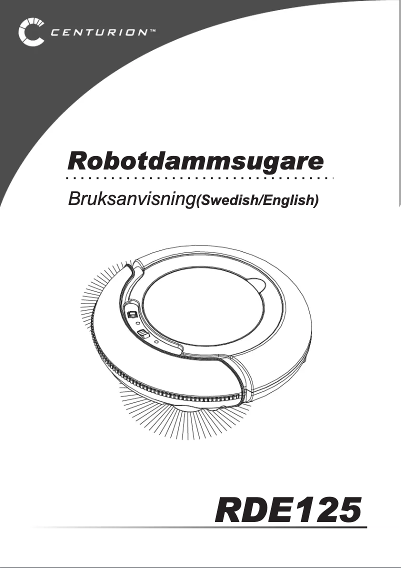 Imagen de la primera página del manual del dispositivo RDE125