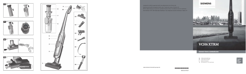 Image de la première page du manuel de l'appareil VCH6XTRM