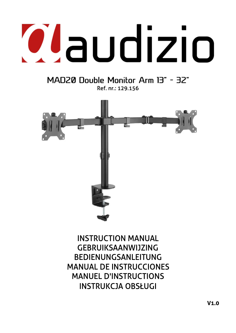 Image de la première page du manuel de l'appareil MAD20