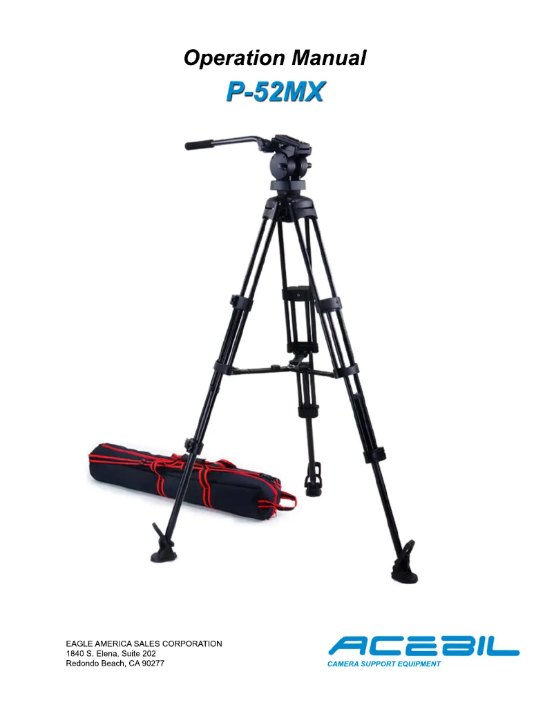 Page 1 de la notice Manuel utilisateur Acebil P-52GX