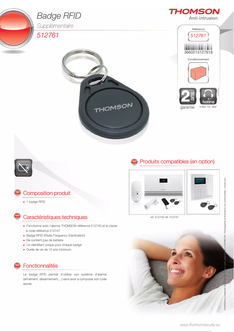 Image de la première page du manuel de l'appareil 512761