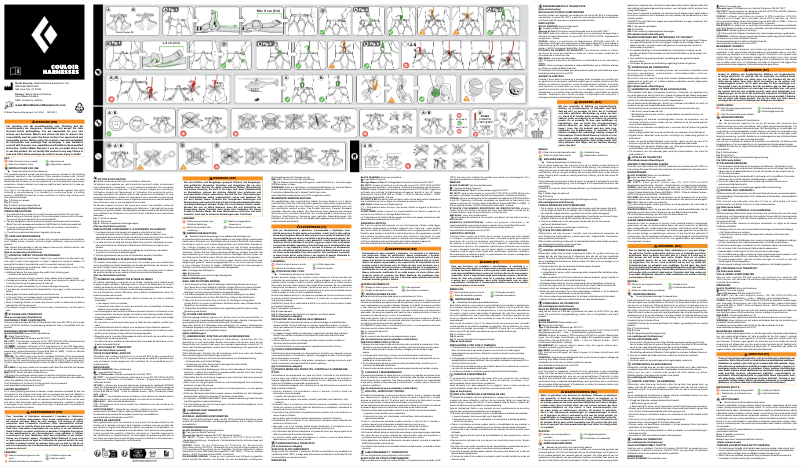 Página 1 del manual Manual de usuario Black Diamond Couloir LT