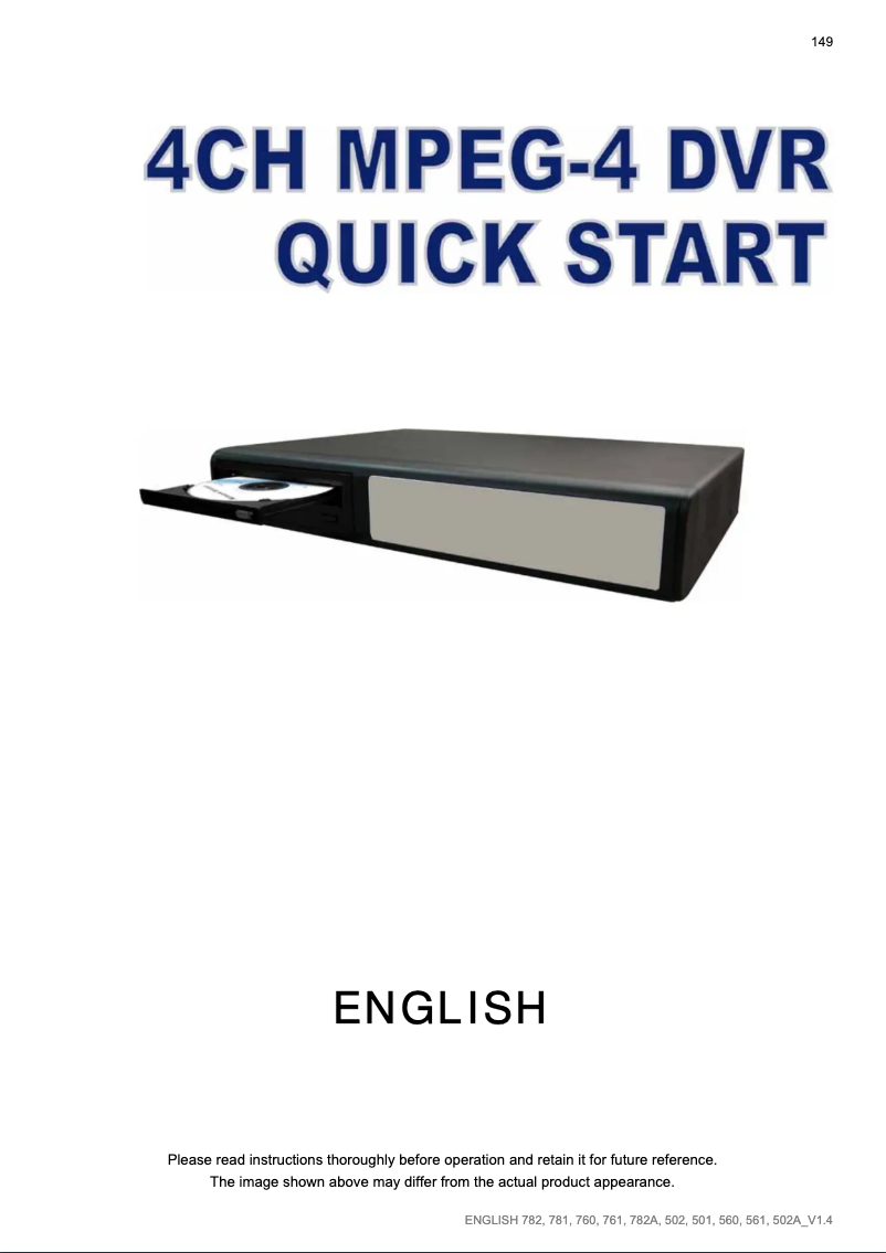 Page n°1 - Manuel utilisateur Monacor DMR-520