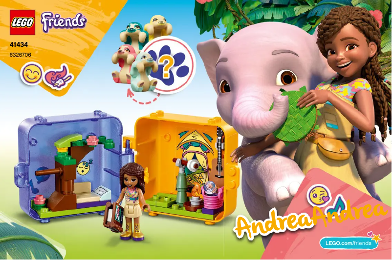 Image de la première page du manuel de l'appareil Friends 41434