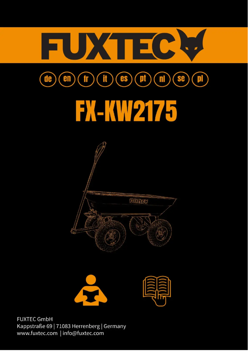 Page 1 de la notice Manuel utilisateur Fuxtec FX-KW2175