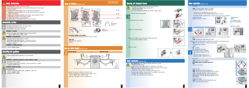 Image de la première page du manuel de l'appareil WAQ24378EE