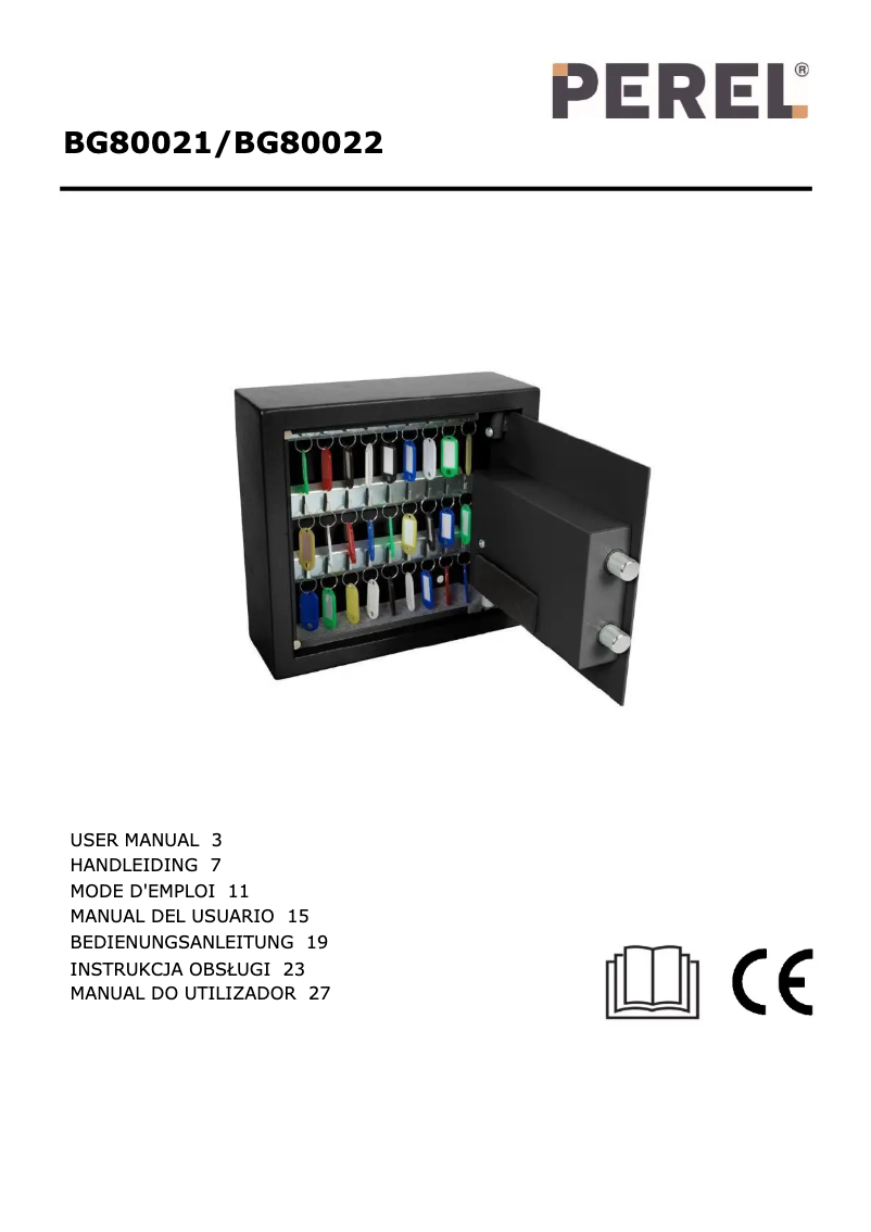 Page n°1 - Manuel utilisateur Perel BG80022