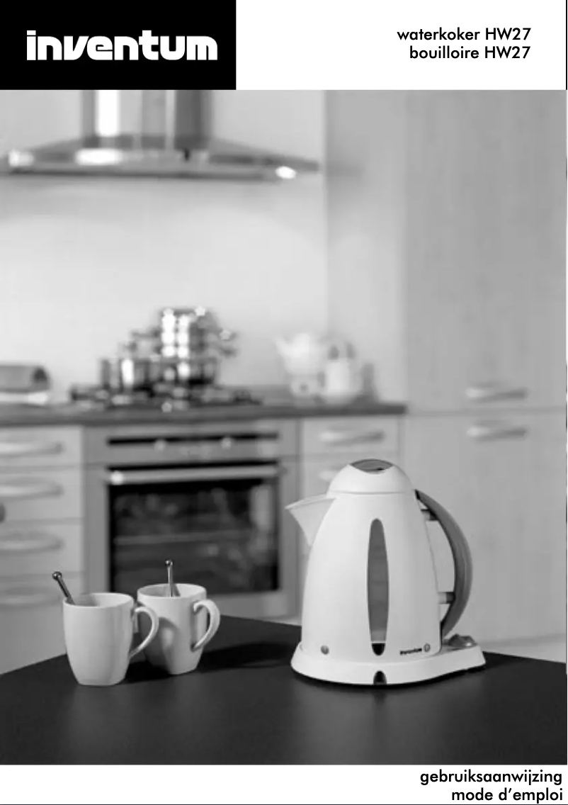 Page 1 de la notice Manuel utilisateur Inventum HW27