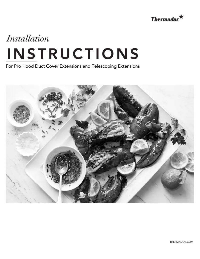 Image de la première page du manuel de l'appareil CHMHP36XTW