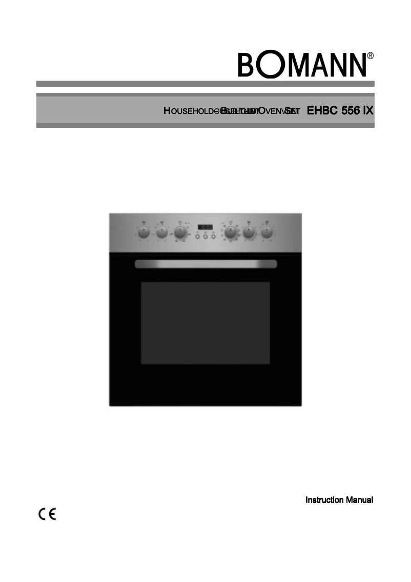 Página 1 del manual Manual de usuario Bomann EHBC 556 IX