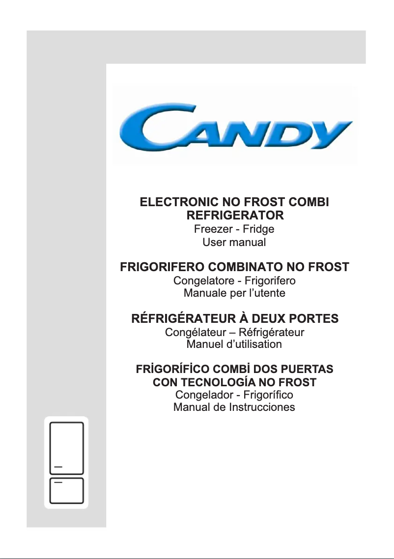 Page n°1 - Manuel utilisateur Candy CVBN 6184WBF88