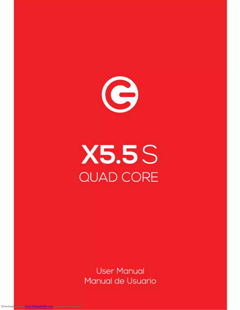 Page n°1 - Manuel utilisateur Doogee X5.5S