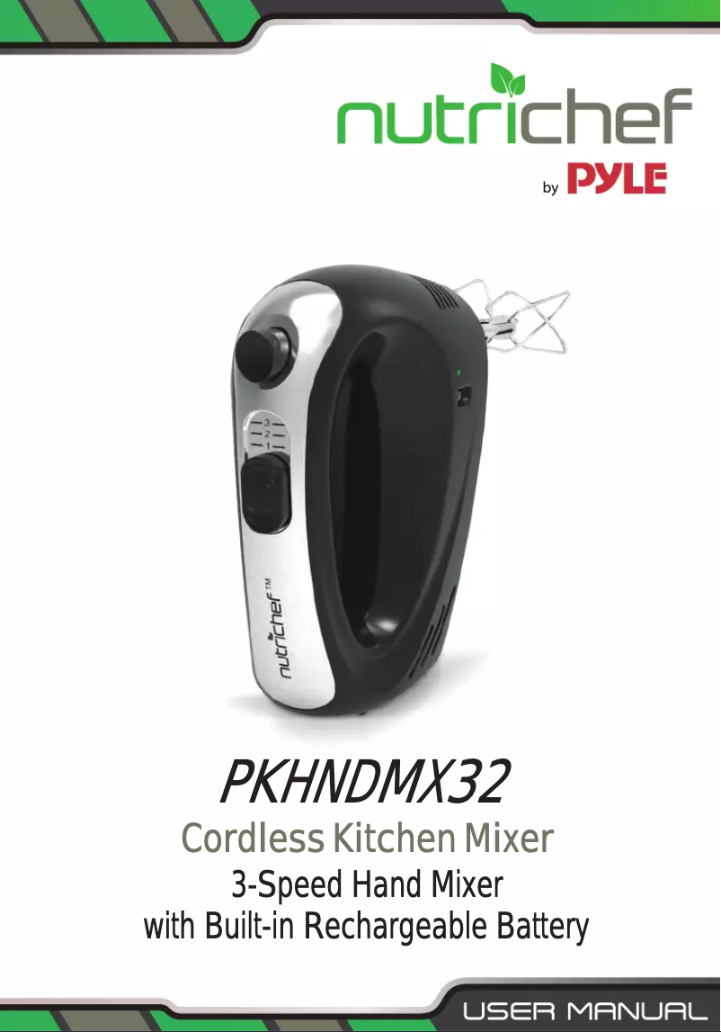 Image de la première page du manuel de l'appareil PKHNDMX32.1