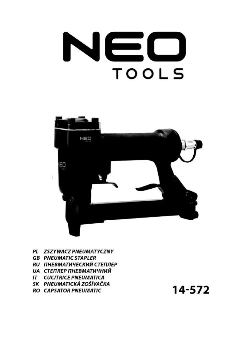 Página 1 del manual Manual de usuario Neo 14-572