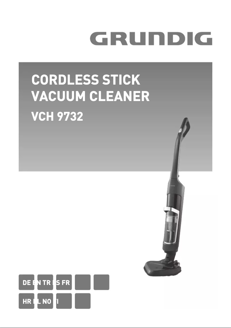 Page 1 de la notice Manuel utilisateur Grundig VCH 9732