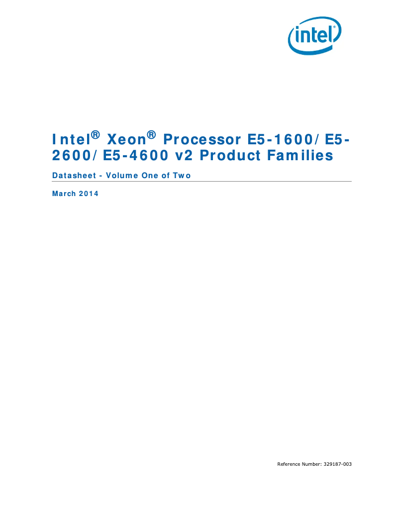 Page 1 de la notice Manuel utilisateur Fujitsu Intel Xeon E5-2609v2