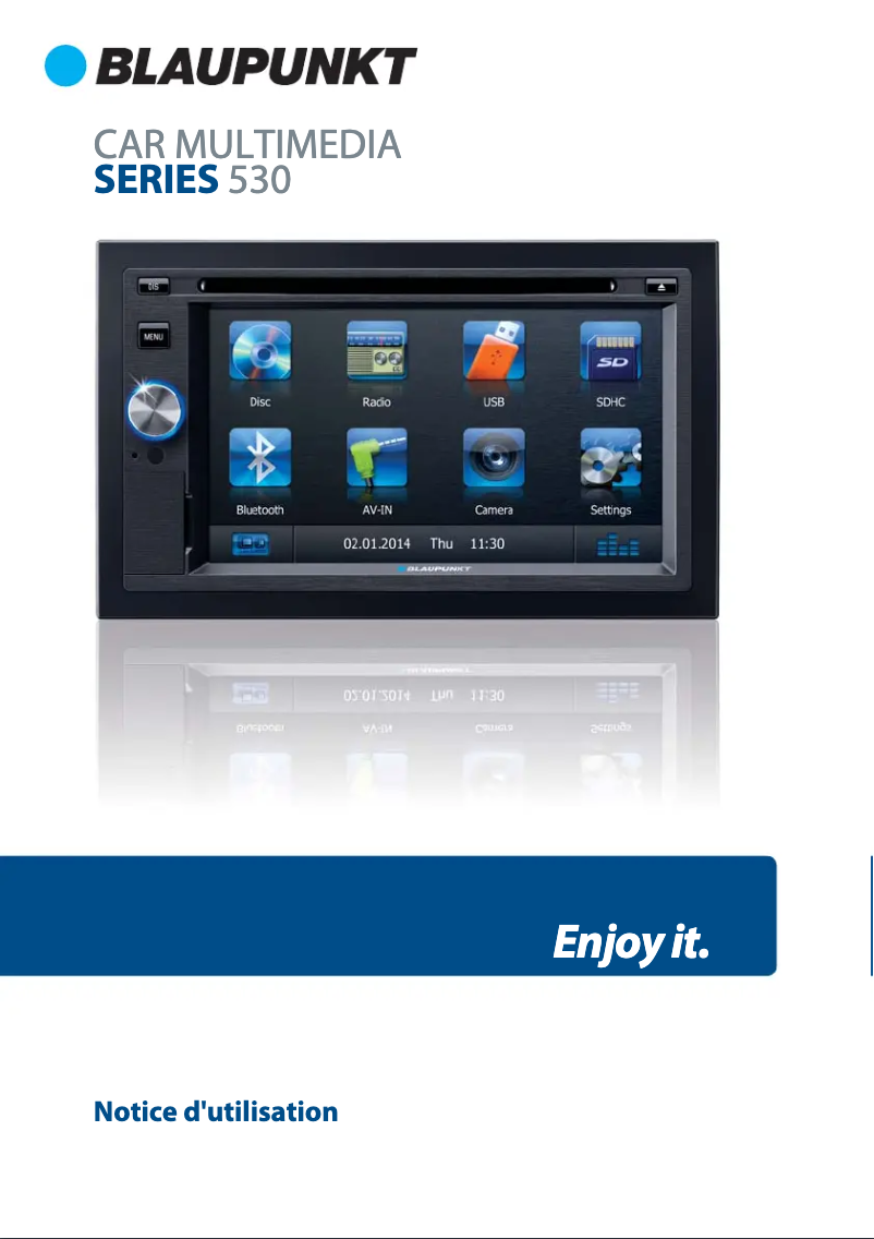 Page 1 de la notice Manuel utilisateur Blaupunkt San Diego 530