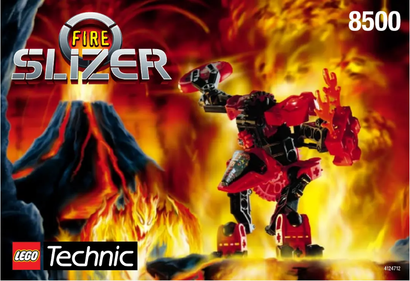 Page n°1 - Manuel utilisateur Lego Fire Slizer
