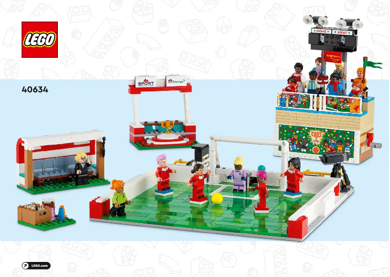 Page 1 de la notice Manuel utilisateur Lego 40634