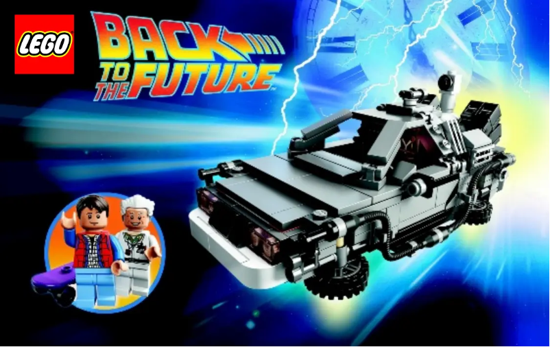 Page 1 de la notice Manuel utilisateur Lego The DeLorean time machine 21103
